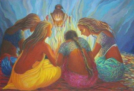 Image cercles de femmes
